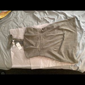 LF Luvalot Suede Mini Dress NWT